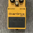 Boss OD-3 OverDrive (Silver Label) 1997 - Present - Yellow
