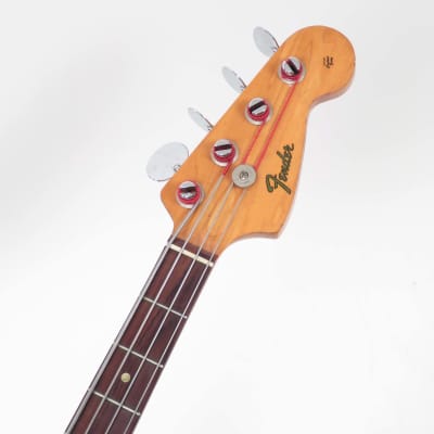1966 Fender Mustang Bass - Olympic White - First Year Model with Original Case image 10