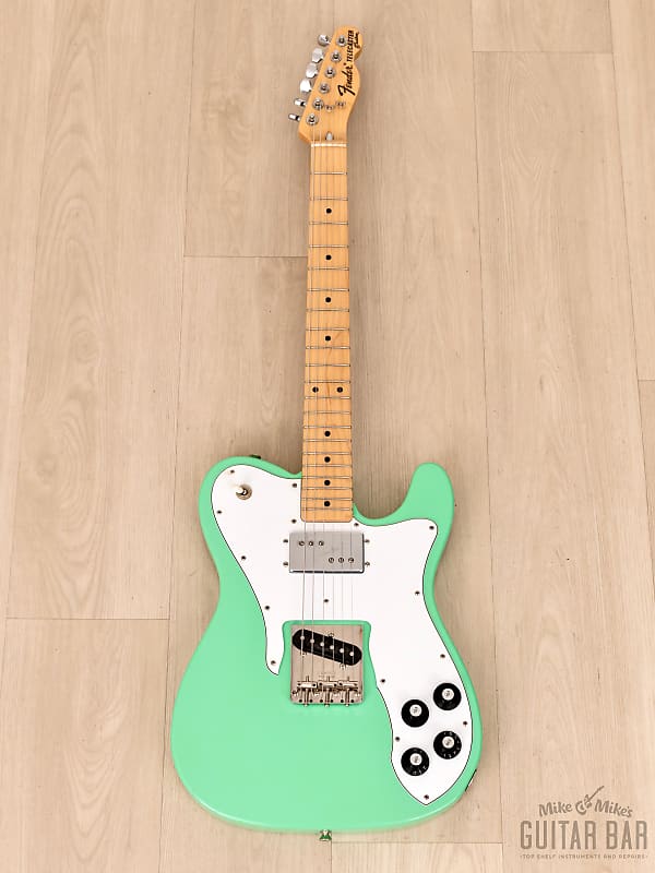 2017 Fender Japan Exclusive Classic 70s Telecaster Custom Surf Green Wide  Range, Near-Mint w/ Tags, MIJ