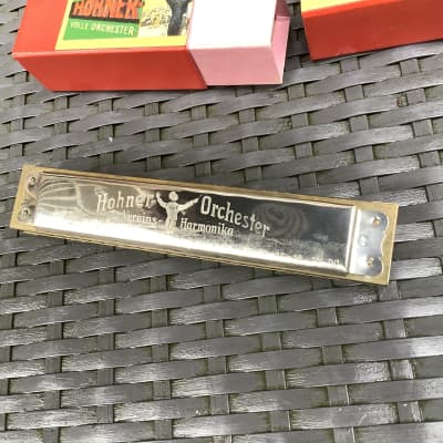 Hohner hohner orchester harmonica Vintage image 5
