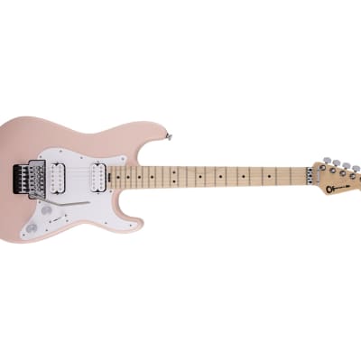 Used Charvel Pro-Mod So-Cal Style 1 HH FR - Satin Shell Pink w/ Maple FB image 4