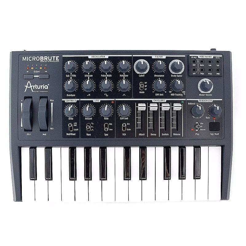 Arturia MicroBrute 25-Key Synthesizer