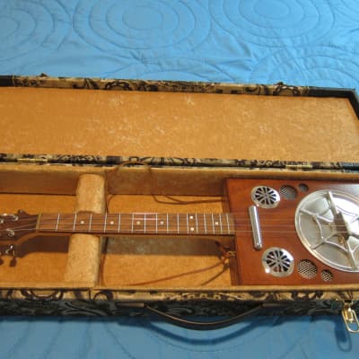 Baratto Custom Made Cigfiddle Cigar Box Guitar 2014 for sale