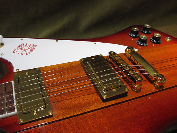 2018 Gibson Firebird Elite Heritage Cherry Sunburst Gold