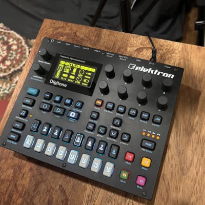 Elektron Digitone 8-Voice Digital Synthesizer 2017 - 2024 - Black image 1