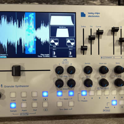 Tasty Chips GR-1 Granular Synthesizer Desktop Module -Silver | Reverb
