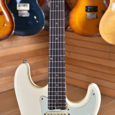 Schecter Traditional Route 66 Saint Louis SSS Aged White image 7