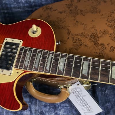 NEW ! 2024 Gibson Custom Shop 1959 Les Paul Factory Burst - Authorized Dealer - Hand Picked Killer Flame Top - VOS - 8.45lbs - G02749 image 5