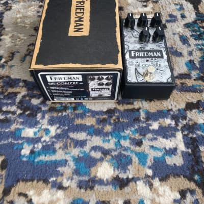 Friedman Sir-Compre LTD Optical Compressor with Overdrive Artisan Edition 2010s - White Graphic image 2