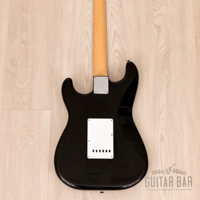 1983 ESP 400 Series ST465 Vintage S-Style Guitar Black, One-Owner w/ Case, Japan image 3