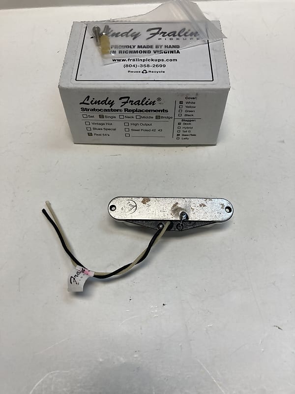 Lindy Fralin Real 54's Bridge Single-Coil for Stratocaster | Reverb