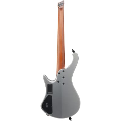 Ibanez EHB1005SMS EHB 5-String Short-Multi-Scale Bass, Metallic Gray Matte image 7