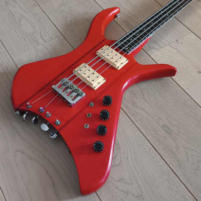 Kramer XL 8 string bass 1980 Red for sale