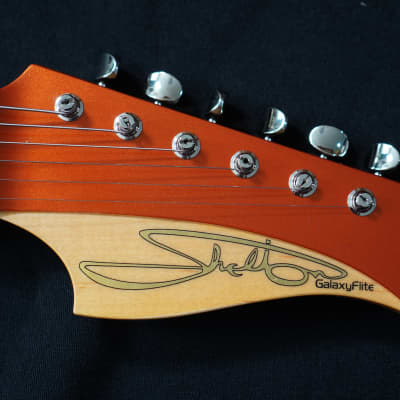 Shelton Guitars Galaxy Flite III Solar Orange image 5