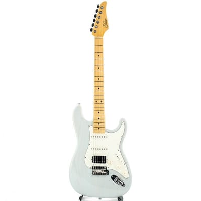Suhr Guitars JE-Line Classic S Ash HSS (Trans Sonic Blue/Maple) [Special price] image 2
