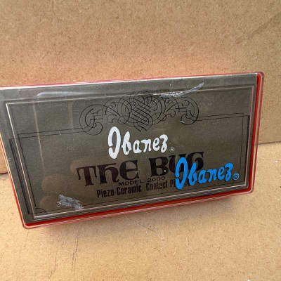 Ibanez The Bug vintage acoustic instrument guitar pickup made in Japan with orginal box 70’s image 2