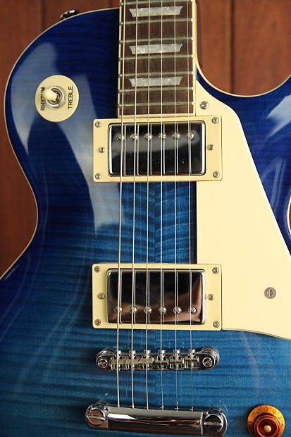 Epiphone Les Paul Standard Blue Sunburst Pre-Owned | Reverb