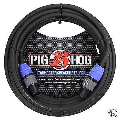 Pig Hog PHSC25SPK 14-Gauge Wire Speakon-to-Same Speaker Cable, 25ft image 1
