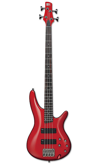 Ibanez SR300 Bass, Candy Apple Red image 1