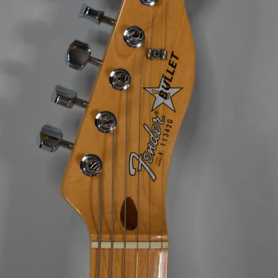 1981 Fender Bullet H-1 Single Pickup Dakota Red Finish Electric Guitar w/OHSC image 15