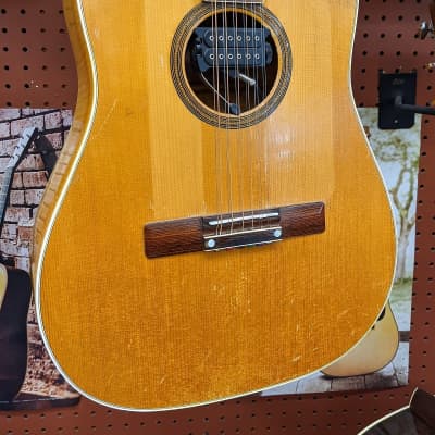 Goya TS-5 1960s 12 String Vintage Guitar Used w/Case for sale