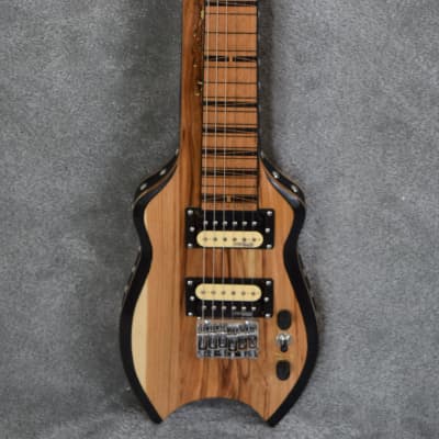 Handmade Lap Steel Natural Vintage Relic Style Y-Axe Shannon USA made image 2