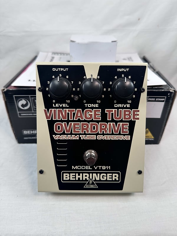 Behringer VT911 Vintage Tube Overdrive