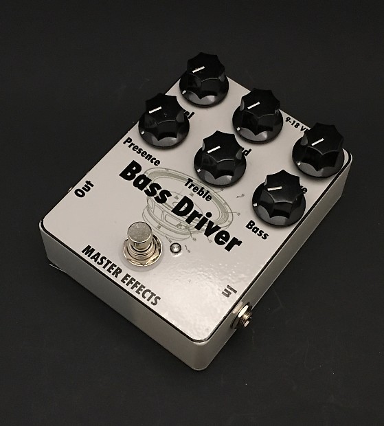 Master Effects sansamp BDDI Bass Driver Buffered Overdrive Reverb