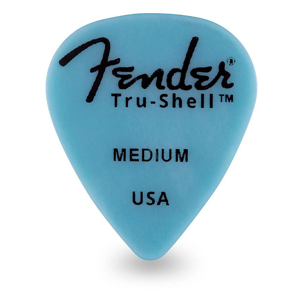 Fender 098-0351-321 351 Shape Tru-Shell Pick - Medium (Single) image 1