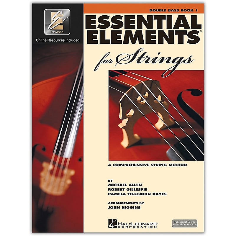 Hal Leonard Essential Elements for Strings Upright Bass Book 1 image 1