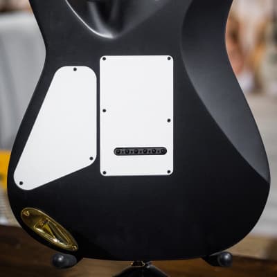 Charvel Pro-Mod DK24 HH 2PT CM Poplar Burl Electric Guitar - Caramelized Maple Fingerboard - Transparent Black Burst - Floor Model image 8