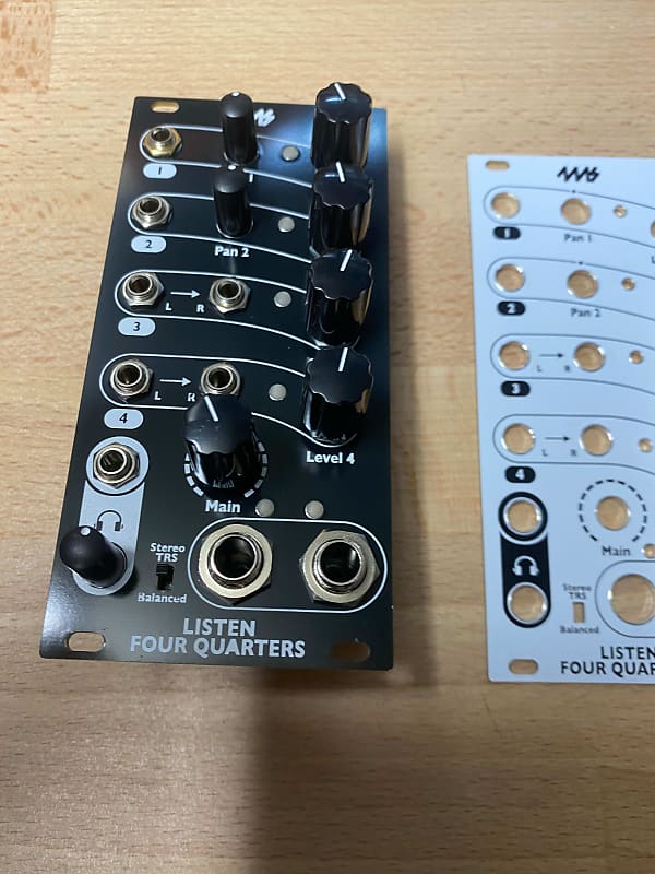 4ms Listen Four Quarters モジュラーシンセ 4ms Listen Four Quarters — Clockface Modular