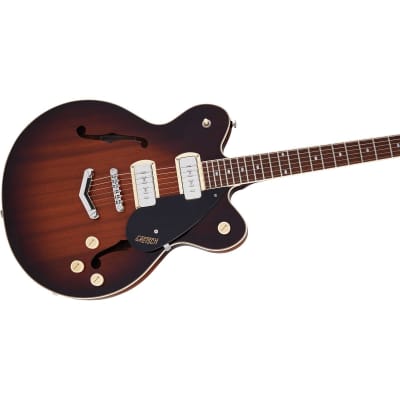 Gretsch G2622-P90 Streamliner Collection Center Block Double-Cut P90 Electric Guitar with V-Stoptail, Havana Burst image 6