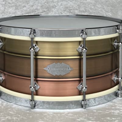 Craviotto AK 20th Anniversary 6.5x14 BBC PROTOTYPE snare drum image 1