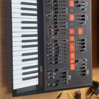 Korg ARP Odyssey Rev3 37-Slim Key Duophonic Analog Synthesizer 2015 - Present - Black/Orange