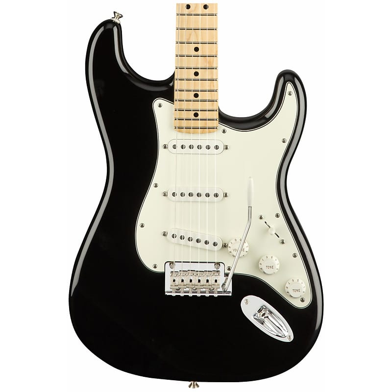 Fender Player Stratocaster - Black / Maple | Reverb