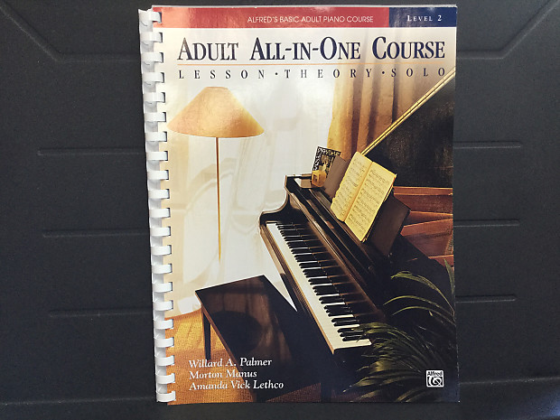Alfred 00-14514 Alfred's Basic Adult All-In-One Piano Course (Level 2) image 1