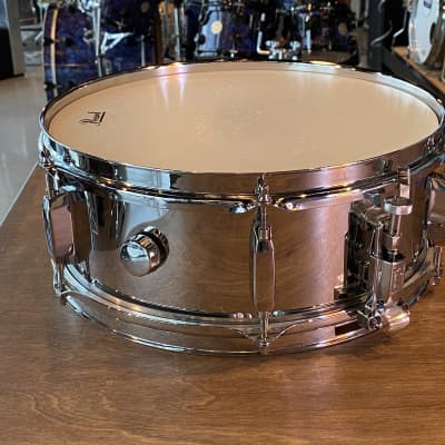 Pearl Steel Snare 2001 Chrome -#1409 image 3