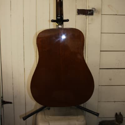 Gibson 73-75 J-45 Deluxe Guitar Sunburst With Hard Shell Case image 6