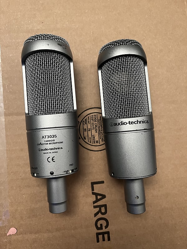AudioTechnica AT3035 Large Diaphragm Cardioid Condenser Reverb