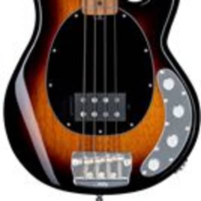 Sterling RAY34 Bass With Bag Vintage Sunburst image 1