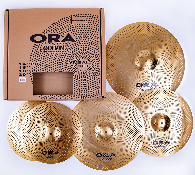 Wuhan ORA Series Low Volume Cymbal Pack - WUORASET4 image 1