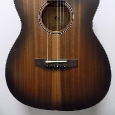 Cort Core-OC Mahogany Acoustic Electric Guitar - Open Pore Black Burst for sale