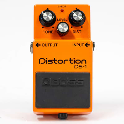 BOSS DS-1 1981年製 1981 Boss DS-1 Distortion (long dash, silver screw) Orange