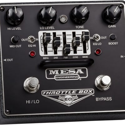 Mesa Boogie Throttle Box EQ 5-band Graphic EQ Pedal | Reverb