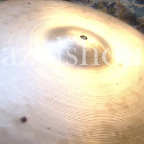 SMOOTH LOW Vintage 1950s Zildjian 18" CRASH RIDE SIZZLE! EXCD 1546 Gs image 4