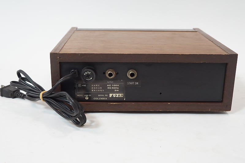 [SALE Ends Aug 26] COLUMBIA CRB-101 Rhythm Box Vintage Analog Drum Machine  Worldwide Shipment