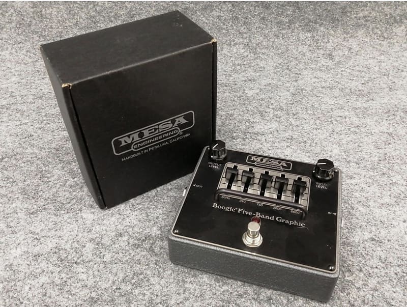 ギター Mesa Boogie Five-Band Graphic Mesa Boogie Boogie 5-Band