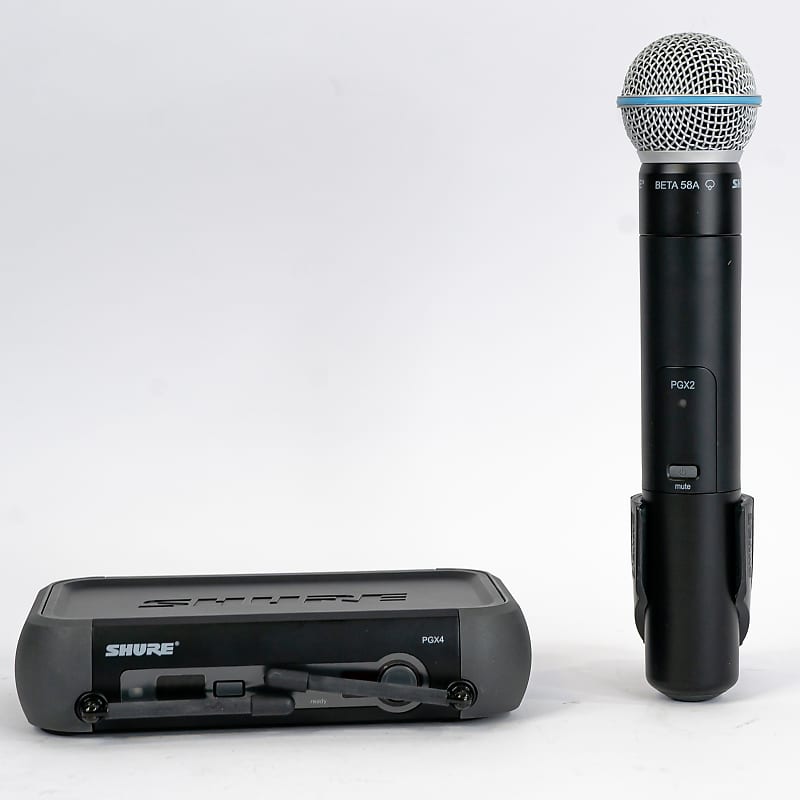 Shure Wireless Microphone Set - PGX4 806-810MHz with PGX2