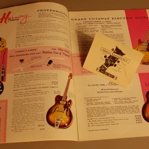Harmony Catalog, memorabilia,price guide. 1962 full image 4